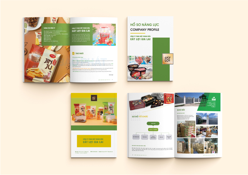 Brochure công ty Bánh Kẹo Gia Lai